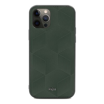 Apple iPhone 12 Pro Kılıf Kajsa Splendid Serisi 3D Cube Kapak - 7