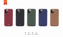 Apple iPhone 12 Pro Kılıf Kajsa Splendid Serisi 3D Leaf Kapak - 2