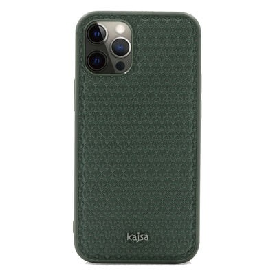 Apple iPhone 12 Pro Kılıf Kajsa Splendid Serisi 3D Leaf Kapak - 1