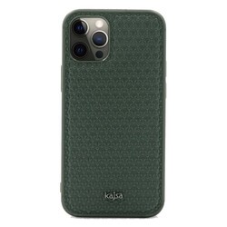 Apple iPhone 12 Pro Kılıf Kajsa Splendid Serisi 3D Leaf Kapak - 7