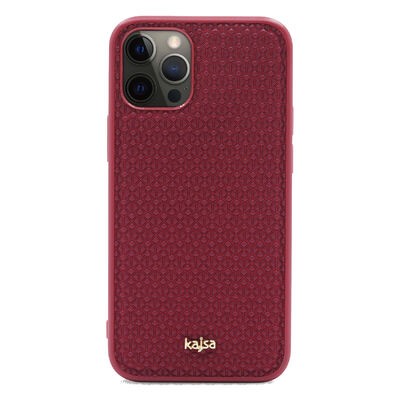 Apple iPhone 12 Pro Kılıf Kajsa Splendid Serisi 3D Leaf Kapak - 8