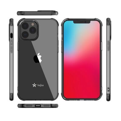 Apple iPhone 12 Pro Kılıf Kajsa Transparent Kapak - 3