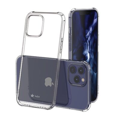 Apple iPhone 12 Pro Kılıf Kajsa Transparent Kapak - 1