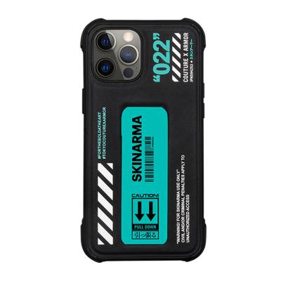 Apple iPhone 12 Pro Kılıf SkinArma Standlı Deri Görünümlü Shingoki Kapak - Skinarma