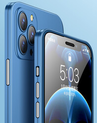 Apple iPhone 12 Pro Kılıf Zore Led Kapak - Thumbnail