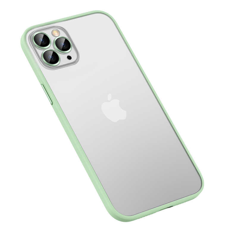 Apple iPhone 12 Pro Kılıf Zore Retro Kapak - Yeşil