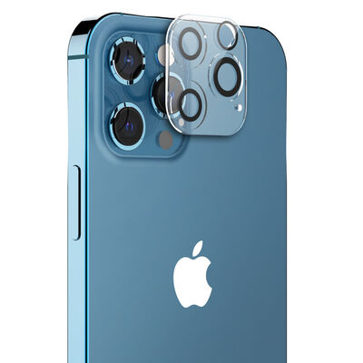 Apple iPhone 12 Pro Max Araree C-Subcore Temperli Kamera Koruyucu