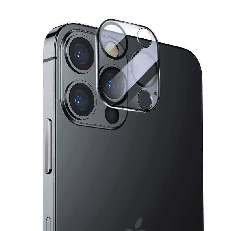 Apple iPhone 12 Pro Max Benks İntegrated Kamera Lens Koruyucu Cam - Renksiz