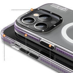 Apple iPhone 12 Pro Max Case Youngkit Jane Sand Series Cover with Magsafe Charging - 5