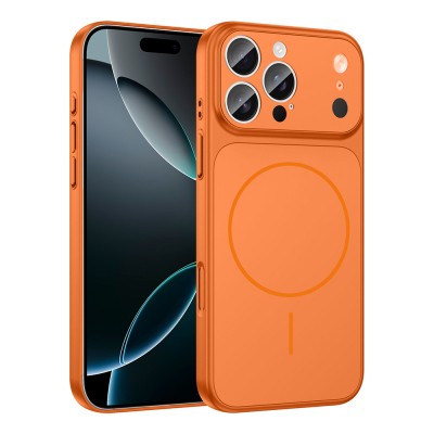 Apple iPhone 12 Pro Max Case Zore M-Safe Charging Camera Protection Formen Cover - 4