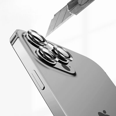 Apple iPhone 12 Pro Max CL-07 Kamera Lens Koruyucu