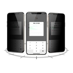Apple iPhone 12 Pro Max Davin 5D Privacy Cam Ekran Koruyucu - 2