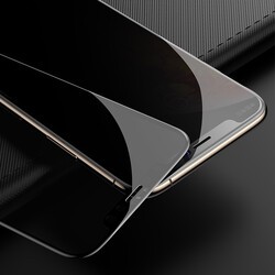 Apple iPhone 12 Pro Max Davin 5D Privacy Cam Ekran Koruyucu - 4