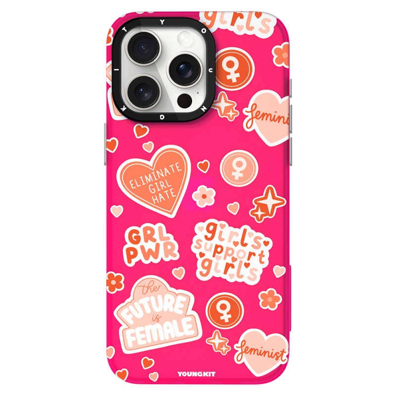 Apple iPhone 12 Pro Max Kılıf Bethany Green Tasarımlı Youngkit Sweet Language Kapak - 3