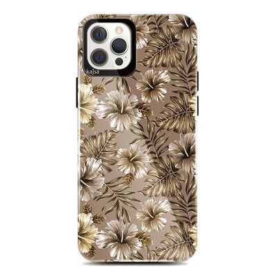 Apple iPhone 12 Pro Max Kılıf Kajsa Botanic Kapak - 7