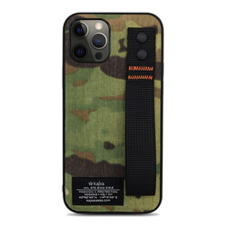 Apple iPhone 12 Pro Max Kılıf Kajsa Cordura Serisi Military Kapak - Kajsa