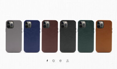 Apple iPhone 12 Pro Max Kılıf ​Kajsa Crazy Horse Kapak - 13