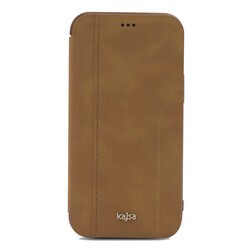 Apple iPhone 12 Pro Max Kılıf Kajsa Dale Serisi Parallel PU Folio Kapaklı Kılıf - 6