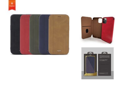 Apple iPhone 12 Pro Max Kılıf Kajsa Dale Serisi Parallel PU Folio Kapaklı Kılıf - 3