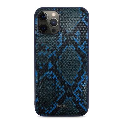 Apple iPhone 12 Pro Max Kılıf Kajsa Glamorous Serisi Snake Pattern Kapak - 12