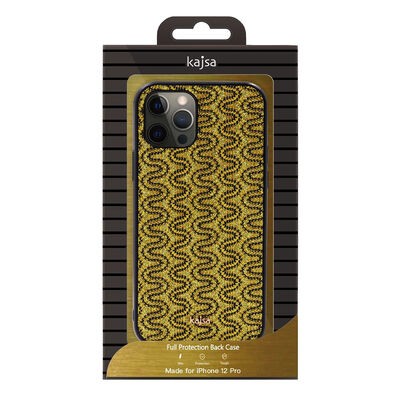 Apple iPhone 12 Pro Max Kılıf Kajsa Glamorous Serisi Waterfall Pattern Kapak - 2