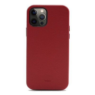 Apple iPhone 12 Pro Max Kılıf ​Kajsa Litchi Kapak - 9
