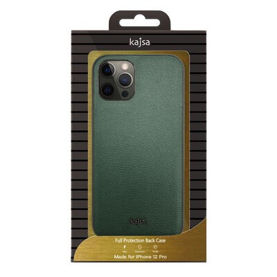Apple iPhone 12 Pro Max Kılıf Kajsa Luxe Collection Hakiki Deri Kapak - 6