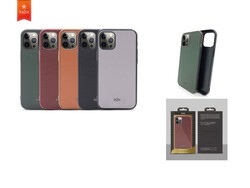 Apple iPhone 12 Pro Max Kılıf Kajsa Luxe Collection Hakiki Deri Kapak - 2