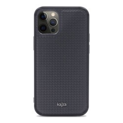 Apple iPhone 12 Pro Max Kılıf Kajsa Preppie Serisi Dark Kapak NO3