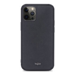Apple iPhone 12 Pro Max Kılıf Kajsa Preppie Serisi Dark Kapak NO4