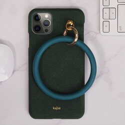 Apple iPhone 12 Pro Max Kılıf Kajsa Splendid Serisi Morandi Ring Kapak - 6