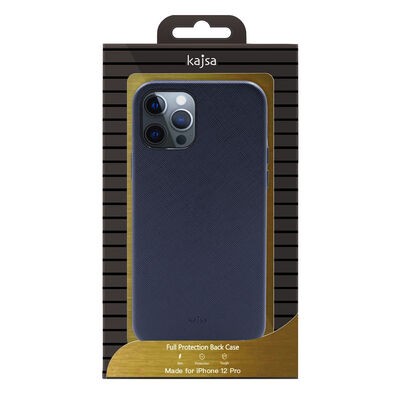 Apple iPhone 12 Pro Max Kılıf ​Kajsa Woven Kapak - 4