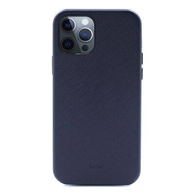 Apple iPhone 12 Pro Max Kılıf ​Kajsa Woven Kapak - 6