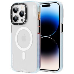 Apple iPhone 12 Pro Max Kılıf M-safe Şarj Özellikli Youngkit Jane Sand Serisi Kapak - 7