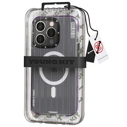 Apple iPhone 12 Pro Max Kılıf M-safe Şarj Özellikli Youngkit Jane Sand Serisi Kapak - 3