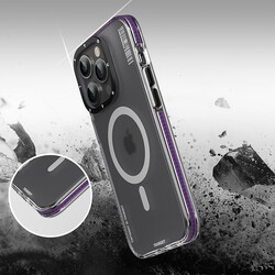 Apple iPhone 12 Pro Max Kılıf M-safe Şarj Özellikli Youngkit Jane Sand Serisi Kapak - 6