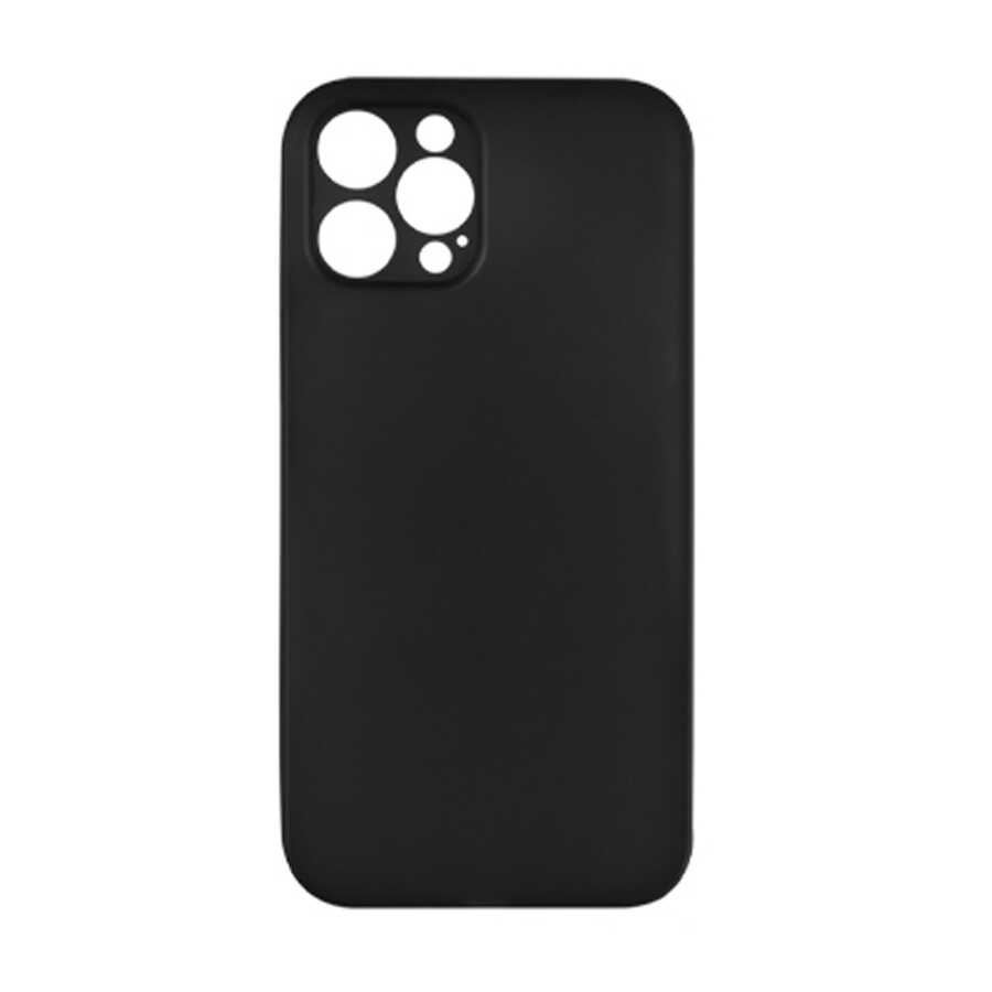 Apple iPhone 12 Pro Max Kılıf ​​​​​Wiwu Skin Nano PP Kapak - Siyah