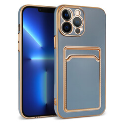 Apple iPhone 12 Pro Max Kılıf Zore Bark Kartlıklı Kapak - Zore