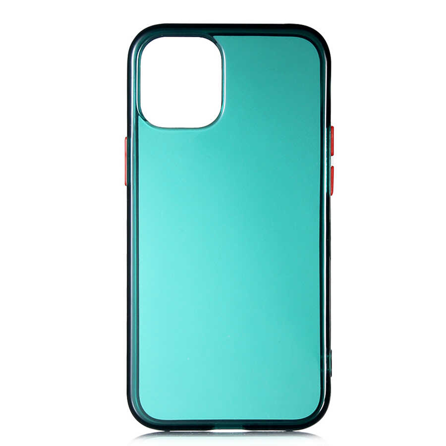 Apple iPhone 12 Pro Max Kılıf Zore Bistro Kapak - Koyu Yeşil