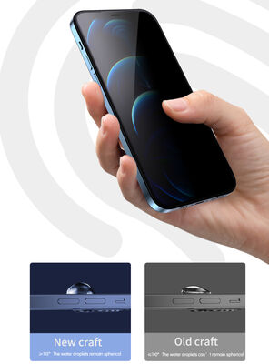 Apple iPhone 12 Pro Max Wiwu iPrivacy HD Anti-Peep Ekran Koruyucu