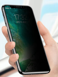 Apple iPhone 12 Pro Max Zore Anti-Dust Privacy Temperli Ekran Koruyucu - Thumbnail