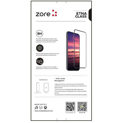 Apple iPhone 12 Pro Max Zore Etnaa Cam Ekran Koruyucu