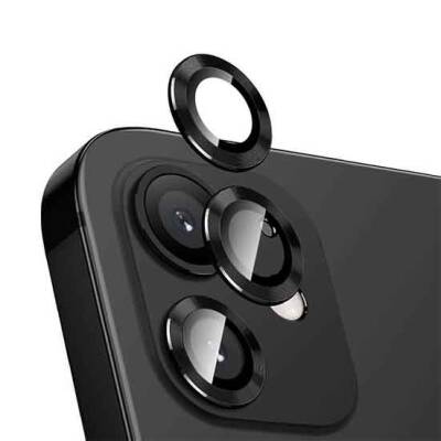 Apple iPhone 12 Zore CL-12 Premium Safir Parmak İzi Bırakmayan Anti-Reflective Kamera Lens Koruyucu - Zore
