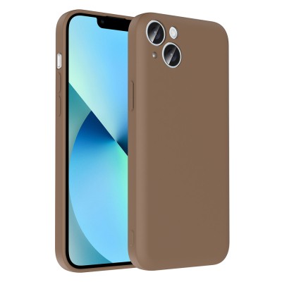 Apple iPhone 13 Case Camera Protection Card Holder Zore Vitra Cover - 6