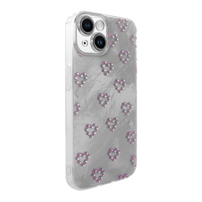 Apple iPhone 13 Case Camera Protection Figured Zore Ponti Silicone Cover - 12
