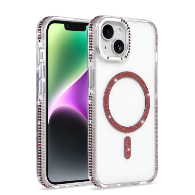 Apple iPhone 13 Case M-safe Charging Enabled Zore Tera Silicone Cover - Zore