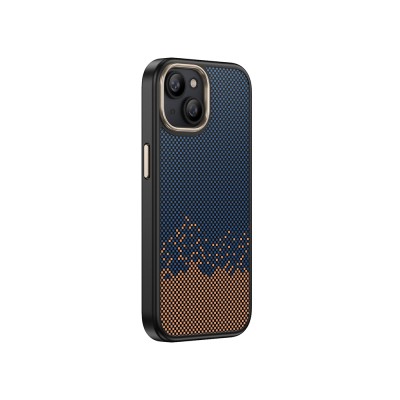 Apple iPhone 13 Case Magsafe Charging Feature Carbon Fiber Look Zore Antina Cover - 17