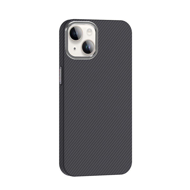 Apple iPhone 13 Case Magsafe Charging Feature Carbon Fiber Look Zore Gros Cover - 14