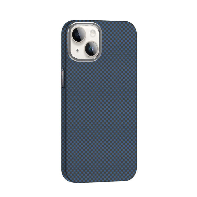 Apple iPhone 13 Case Magsafe Charging Feature Carbon Fiber Look Zore Gros Cover - 16