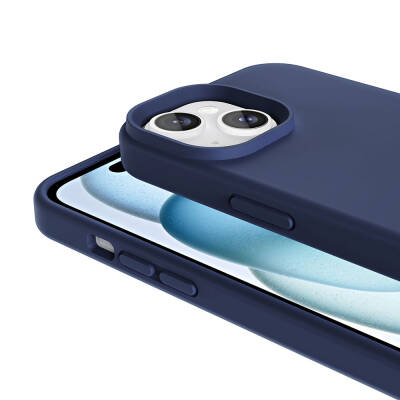 Apple iPhone 13 Case Magsafe Charging Feature Liquid Technology Erasable Hard Zore Kiwi Cover - 11
